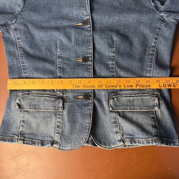 VTG Lauren Jeans Co. Ralph Lauren Indigo Jean Jacket, Classic, Collegiate, Denim - Picture 12 of 14